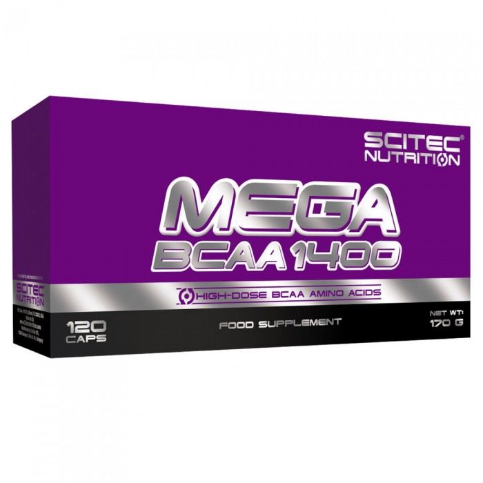 Scitec - Mega BCAA 1400 / 120 caps.